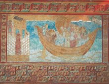 Jesus und seine Jünger auf dem See Genezareth